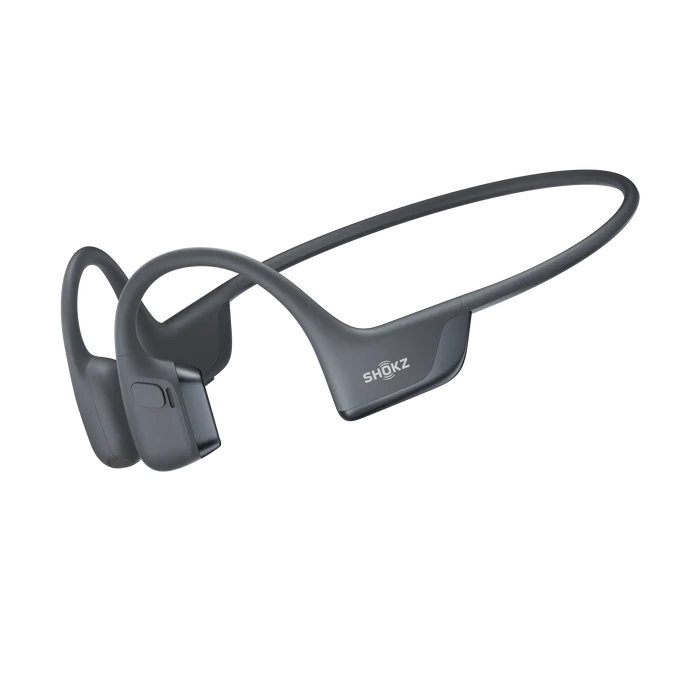 Casque à conduction osseuse Shokz OpenRun Pro 2, vue de trois quarts